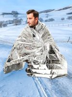 Manta Térmica Aluminizada Emergencia Supervivencia 1.6x2.10m - Imagen 5