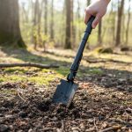 Pala Para Camping Tactica Plegable Desarmable Compacta - Imagen 3