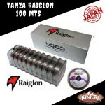 Tanza Nylon Monofilamento Raiglon 70 Mts 0.66 Mm Gris Niebla - Imagen 3