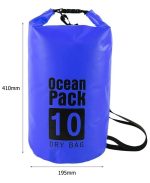 Bolso Estanco Ocean Pack 10 Litros Kayak Campig Playa Bolsa - Imagen 8