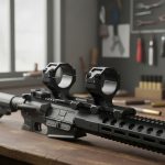 Montaje Mira Monopieza 30mm Riel 22mm Discovery Con Riel - Imagen 2