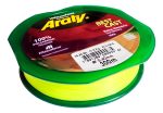 Bobina Tanza Nylon Monofilamento Araty 0.50 Mm Amarillo Fluo