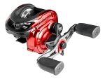 Reel Rotativo Zest Firecast Manija Derecha Color Rojo Lado De La Manija Derecho