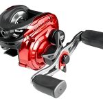 Reel Rotativo Zest Firecast Manija Derecha Color Rojo Lado De La Manija Derecho