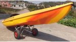 Carro Para Transportar Kayak Universal Ruedas Macizas - Imagen 5