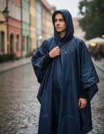 Capa Lluvia Con Mangas Nylon Pvc Para Niños Impermeable - Imagen 7