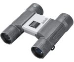 Binocular Bushnell Powerview 2 10x25mm Chasis Metálico Color Grey Gris Oscuro