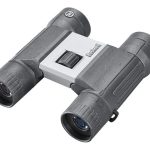 Binocular Bushnell Powerview 2 10x25mm Chasis Metálico Color Grey Gris Oscuro