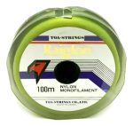 Nylon Tanza Raiglon 0,26 Mm 100m Japon Verde Fluo 5,4 Kg Color Verde Flúor