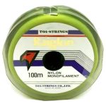 Nylon Tanza Raiglon 0,26 Mm 100m Japon Verde Fluo 5,4 Kg Color Verde Flúor