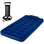 Colchón Inflable Bestway 1 Y 1/2 Plaza Aterciopelado Camping