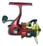 Reel Frontal Marine Sports Micro Tiga 400 Pesca Liviana Rojo Derecho/izquierdo - Imagen 5