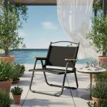 Silla Plegable Para Camping Jardin Hogar Reforzada