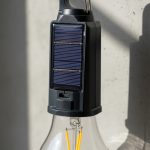 Lámpara Solar Recargable Retro Para Piso, Techo Y Pared - Imagen 4