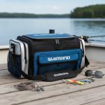 Bolso Pesca Shimano Grande 3 Cajas Plano Señuelos - Imagen 4