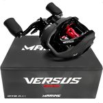 Reel Huevito Marine Sports Versus 8000 Gts 7+1 R 8.1 6 Kg Gris Derecho - Imagen 5