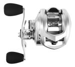 Reel Rotativo Marine Sports Chroma Bg Derecho Color Plateado 11 Rulemanes