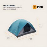 Carpa Ntk Cherokee Gt 5-6 Personas 6,9kg 3,00 X 3,00 X 1,75m - Imagen 10
