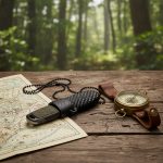 Cuchillo Tactico Colgante Diseño Piña Ananá Gran Aventura - Imagen 3