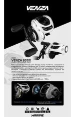 Reel Rotativo Marine Sports Venza Gto 8000 8bb Diestro - Imagen 9