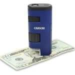 Microscopio Porfesional De Bolsillo Aumento 20x-60x Carson