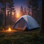 Carpa Igloo Con Sobretecho 2/3 Personas Impermeable Camping - Imagen 2