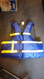 Chaleco Azul Salvavidas Alto Impacto. Para Kayak, M A Xl - Imagen 3