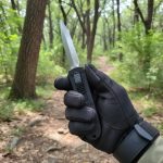 Navaja Automática Tactica Militar Hoja Doble Filo Cortante - Imagen 2