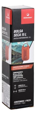 Klimber Bolsa Seca Impermeable Ultra Resistente 15l - Imagen 3