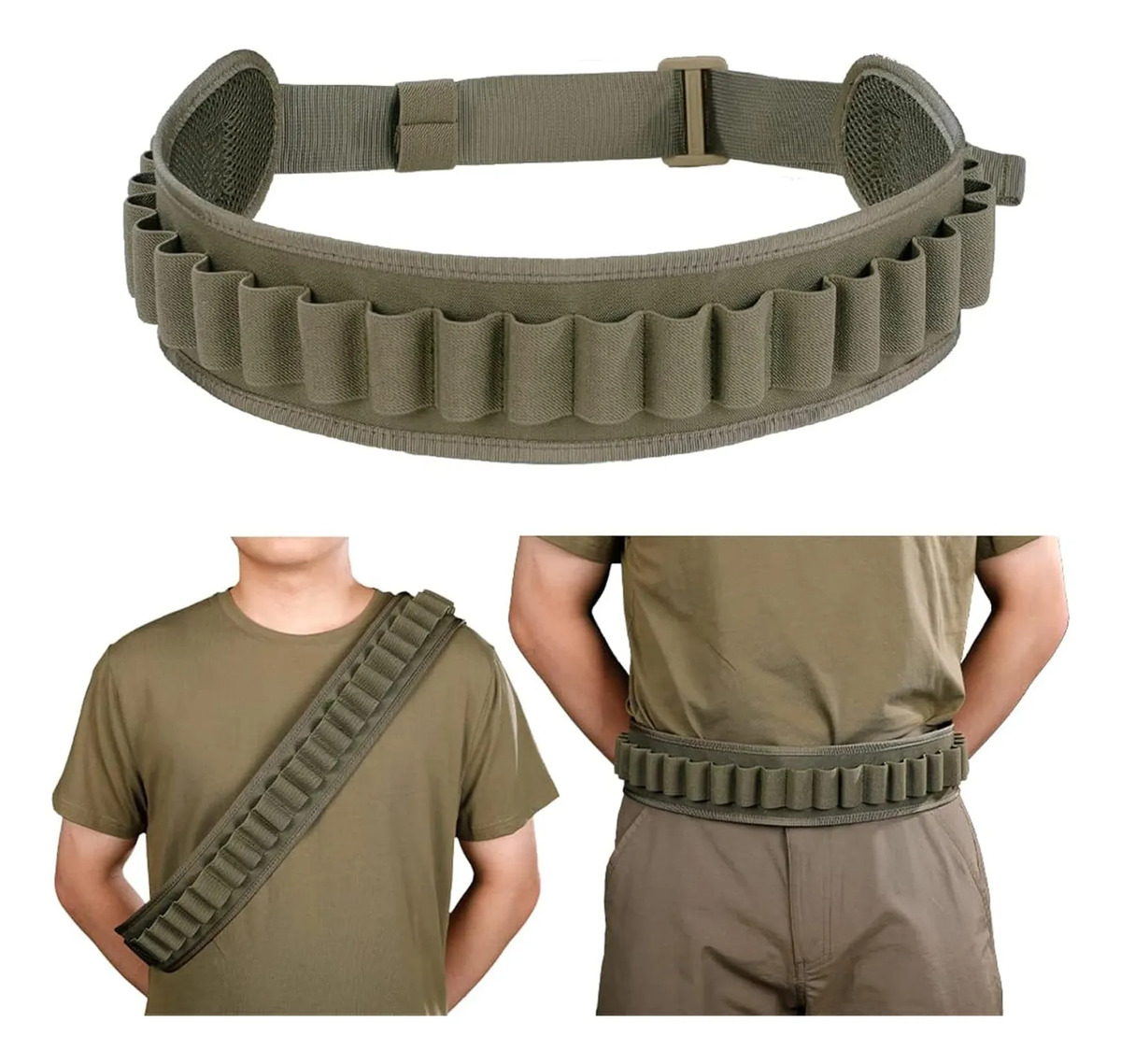 D_674277-MLU108871854393_032026-F.jpg Porta Cartuchos De Cintura Para Tiro Deportivo 24 Units - Imagen 1