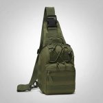 Bandolera Bolso Tactico De Pecho Tela Oxford Gran Aventura - Imagen 6