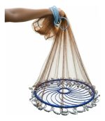 Tarraya Red Para Pesca Facil Tirada Atarraya 3,6mts Diametro Color Transparente