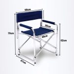 Silla Plegable Explorer Reforzada 120 Kg Camping Y Jardín - Imagen 3