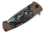 Navaja Tactica Automatica Full Metal Camping Super Filo