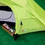 Carpa 1 Persona Ntk Windy 2500mm Liviana 1,9kg Montaña Trekking Ciclismo Verde Lima - Imagen 6