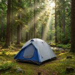 Carpa Igloo Con Sobretecho 2/3 Personas Impermeable Camping - Imagen 5