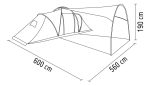 Carpa Explorer Klimber 9 Personas Autoarmable Con Sobretecho - Imagen 5