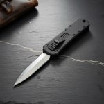 Navaja Automática Tactica Militar Hoja Doble Filo Cortante