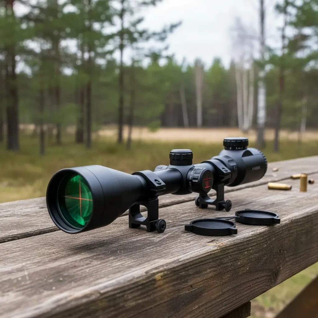 D_756894-MLA107313930500_032026-F.jpg Mira Telescópica Retículo Iluminado Para Rifle Pcp Nitro - Imagen 1