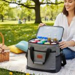Bolso Conservadora Lunchera Térmica Plegable 4 Lts En Tela