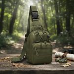 Bandolera Bolso Tactico De Pecho Tela Oxford Gran Aventura - Imagen 5