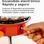 Cocinilla Anafe Cocina Portátil Reparo Viento Camping Pesca - Imagen 5