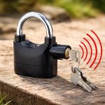 Candado Con Alarma Y Bocina De 110 Db Gran Aventura