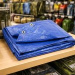 Lona Azul Ligera 2 X 3 Toldos Camping Jardin - Imagen 3