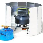 Cubre Anafe Viento Estufa Campamento Camping Cocina