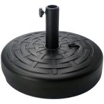 Base De Sombrilla Poste Central Con Contrapeso 20 Kg