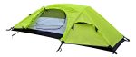 Carpa 1 Persona Ntk Windy 2500mm Liviana 1,9kg Montaña Trekking Ciclismo Verde Lima - Imagen 3