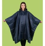 Poncho Unisex Lluvia Impermeable Nylon Pvc Plastificado - Imagen 4