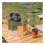 Cubre Anafe Viento Estufa Campamento Camping Cocina - Imagen 6