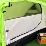 Carpa 1 Persona Ntk Windy 2500mm Liviana 1,9kg Montaña Trekking Ciclismo Verde Lima - Imagen 7